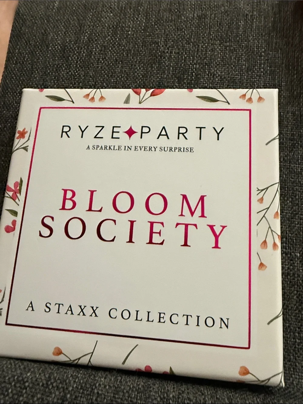 Ryze Party Bloom Society Staxx Collection